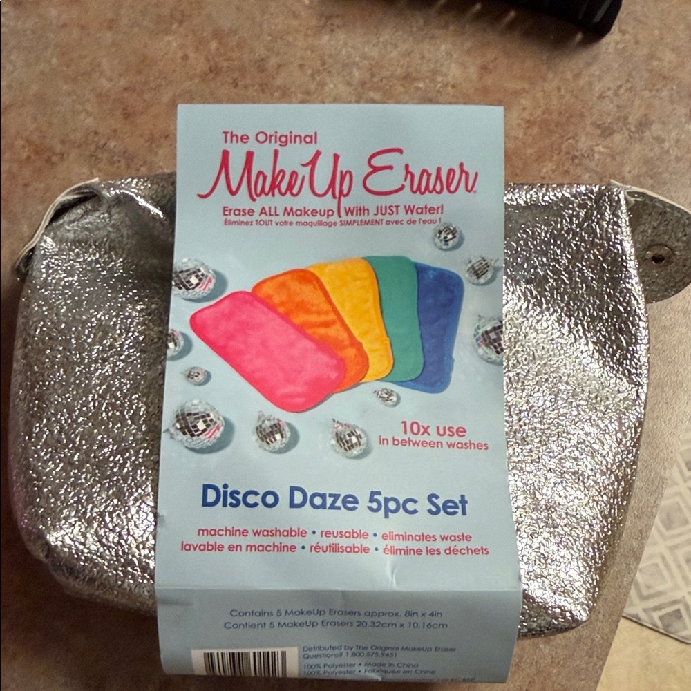 Make up eraser Disco Daze 5pc Set - Assorted Colors